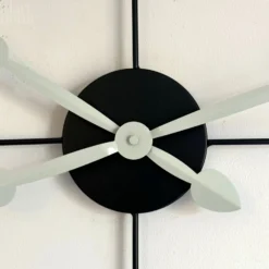 Black Metal Skeleton 75cm Wall Clock -Home Decoration IMG 5912 JPEG