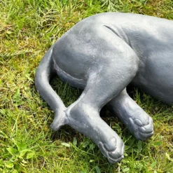 Large Grey Content Dog Sculpture -Home Decoration IMG 8083 JPEG dca148b0 988a 4018 a8a5 cae01eda6541
