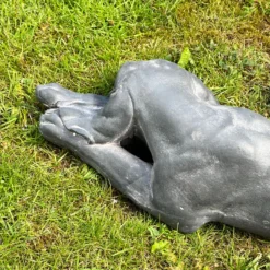 Large Grey Content Dog Sculpture -Home Decoration IMG 8084 JPEG 9a5d4d65 8e2c 4a34 b6f1 d5fde50d4af3