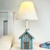 Blue Beach Hut Lamp
