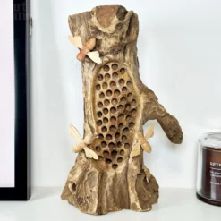 Teak Root Beehive Sculpture