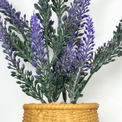 Artificial Lavender Plant In Resin Pot 7 Artificial Lavender Plant In Resin Pot -Home Decoration IMG 9005 JPEG