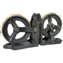 Industrial Cog Bookends Set -Home Decoration IMG 9020.JPEG editedBYcopy