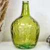 Recycled Glass Green Bottle Vase