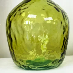 Recycled Glass Green Bottle Vase -Home Decoration IMG 9045 JPEG