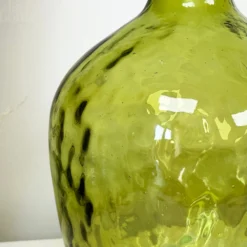 Recycled Glass Green Bottle Vase -Home Decoration IMG 9046 JPEG