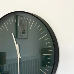 Black And Gold Wall Clock -Home Decoration IMG 9242