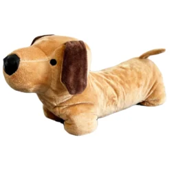 Light Brown Sausage Dog Doorstop -Home Decoration IMG 9279.JPEGcopy
