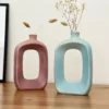 Paisley Oval Bottle Vases