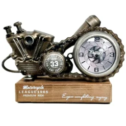 Silver Motorcycle Engine Clock 9 Silver Motorcycle Engine Clock -Home Decoration IMG 9589.JPEGcopy