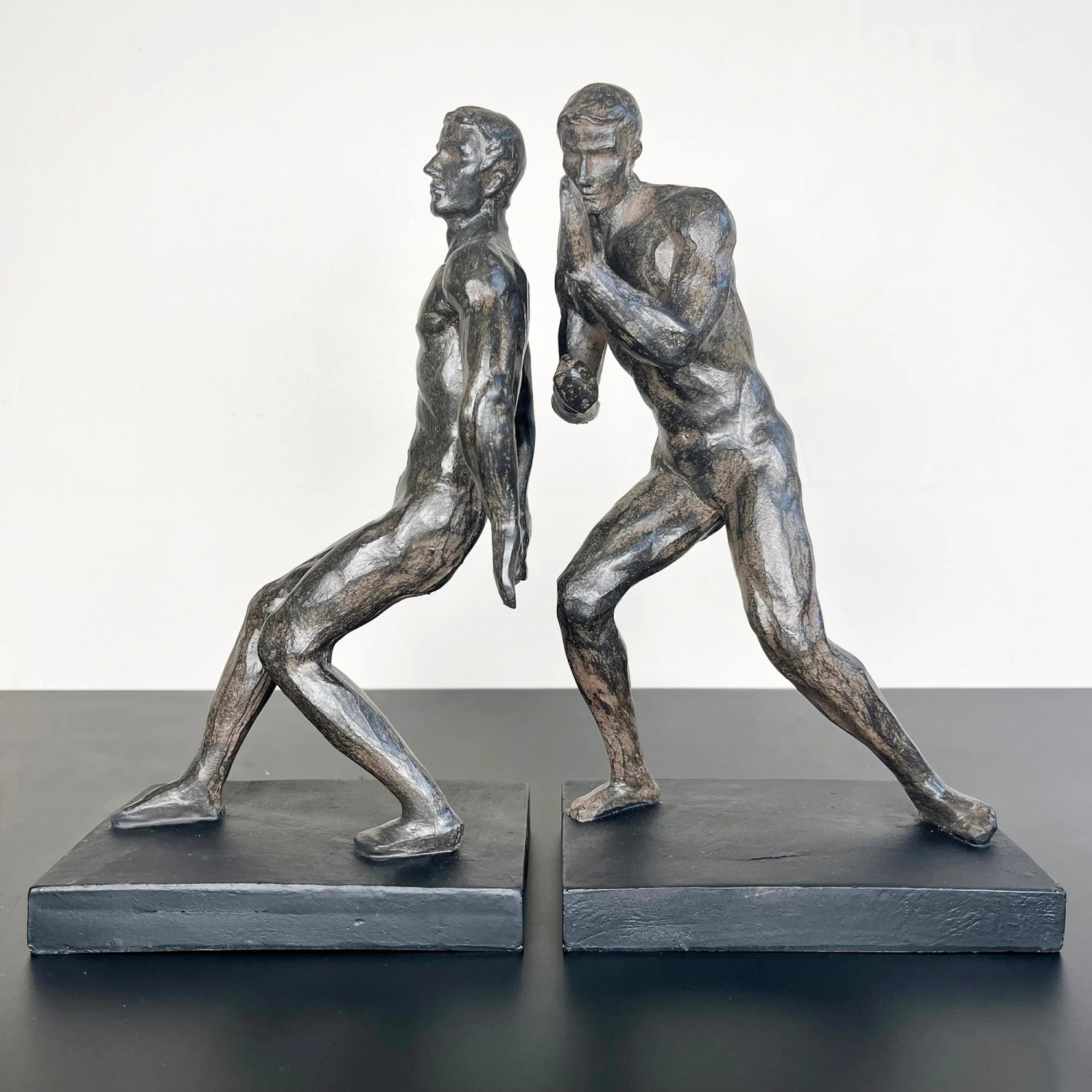 Black Strong Men Bookends 4 Black Strong Men Bookends - Image 4