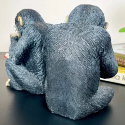 Black Reading Monkey Bookends 15 Black Reading Monkey Bookends -Home Decoration IMG E0159 editedAR