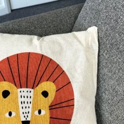 Safari Childrens Cushion - Lion -Home Decoration IMG E0425