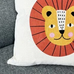 Safari Childrens Cushion - Lion -Home Decoration IMG E0426