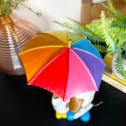 Rainbow Duck & Baby Figurine - Mums Are Rainbows -Home Decoration IMG E0435 editedGJ