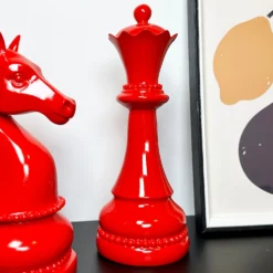 3pc Red Giant Chess Statues 16 3pc Red Giant Chess Statues -Home Decoration IMG E0505