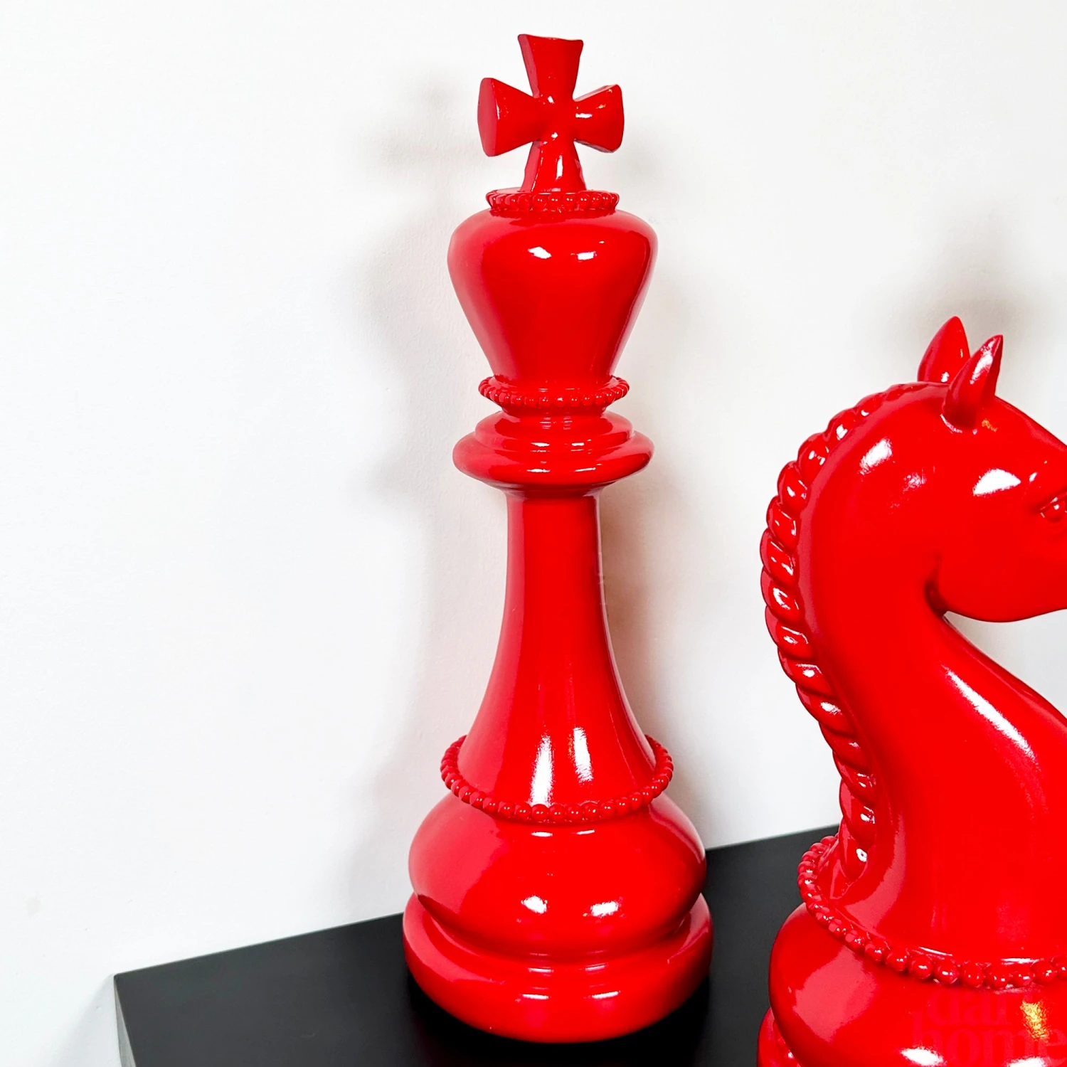 3pc Red Giant Chess Statues 4 3pc Red Giant Chess Statues - Image 4