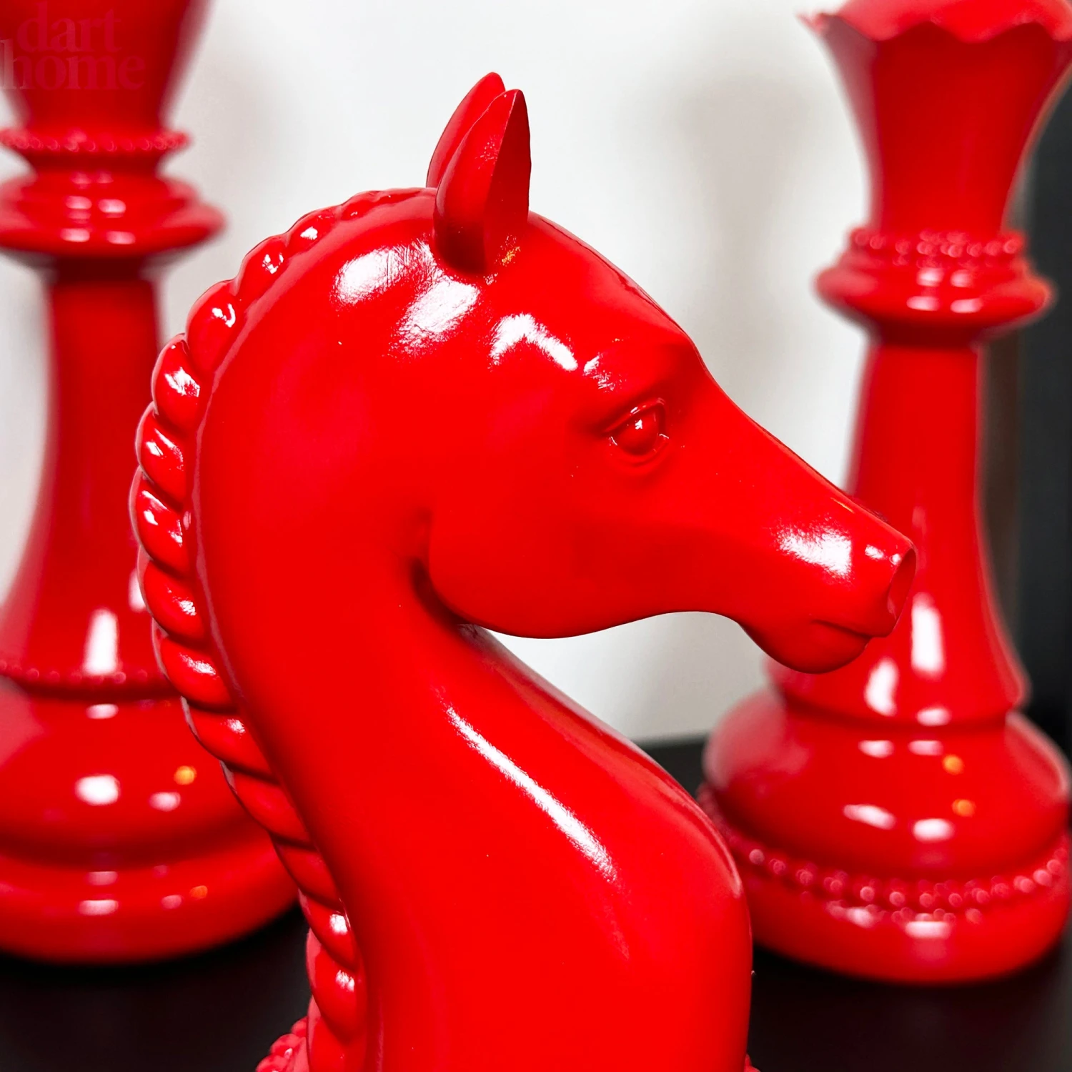 3pc Red Giant Chess Statues 6 3pc Red Giant Chess Statues - Image 6
