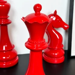 3pc Red Giant Chess Statues 26 3pc Red Giant Chess Statues -Home Decoration IMG E0516