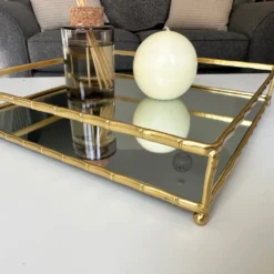 Set Of 2 Square Gold Mirrored Trays -Home Decoration IMG E0773 5bac1d8c fd44 4168 af95 49760fc295a6