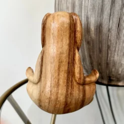 Wood Lotus Pose Yoga Bunny Sculpture -Home Decoration IMG E0893 5e616cc5 5713 45e9 88b7 72bb08201e97