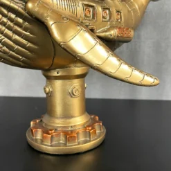 Steampunk Battleship Whale Ornament -Home Decoration IMG E0940