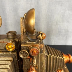 Camera Steampunk Bookends Set 15 Camera Steampunk Bookends Set -Home Decoration IMG E0962