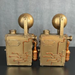 Camera Steampunk Bookends Set 17 Camera Steampunk Bookends Set -Home Decoration IMG E0964