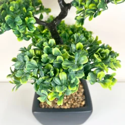 Artificial Ficus Bonsai Tree Plant In Black Pot 37cm -Home Decoration IMG E1143 edited32