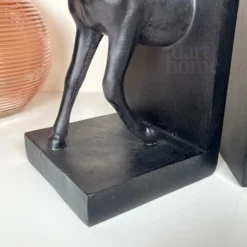 Large Black Horse Bookends Set 14 Large Black Horse Bookends Set -Home Decoration IMG E1195