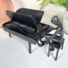 Cast Iron Piano Player Figurine
