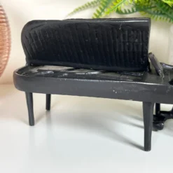 Cast Iron Piano Player Figurine -Home Decoration IMG E1212