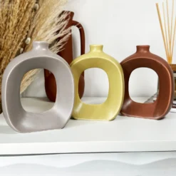Oval Donut Vases