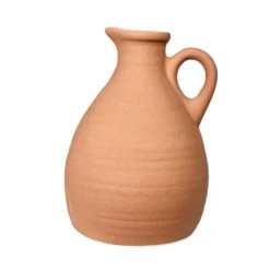 Terracotta Jug Vase With Handle -Home Decoration IMG E1262copy