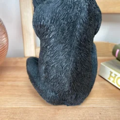 Black Up Yours Monkey Ornament 11x19x11cm -Home Decoration IMG E1276