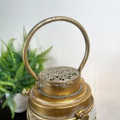 Battery Powered Glass Gold LED Glass Light -Home Decoration IMG E1540