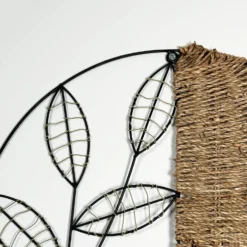 Woven Rattan Leaf Wall Deco 50x50cm -Home Decoration IMG E1799 ae678e4d b5a0 4d44 b1a7 ea492266c6ba