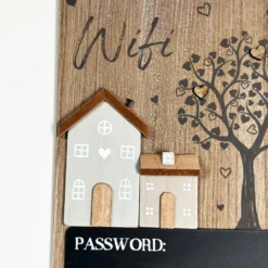 Wooden Houses Chalkboard Wifi Password Sign -Home Decoration IMG E1808 2ff42300 f237 4ac7 b052 47dbf32f860a