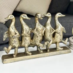Gold Five Dancing Ducks Sculpture -Home Decoration IMG E1964 387af361 33e8 4129 b440 d5d50b146382