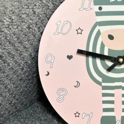 Round Zebra Childrens Wall Clock -Home Decoration IMG E2186 00381e2a b9eb 40f0 9b27 b8900f3fdd1c