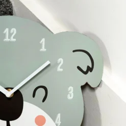 Koala Bear Head Childrens Wall Clock -Home Decoration IMG E2199