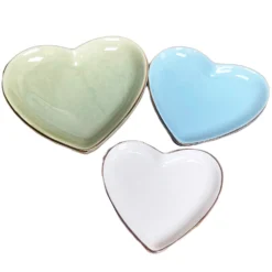 Set Of 3 Heart Trinket Trays -Home Decoration IMG E2312copy
