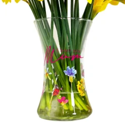 Hand Painted Glass I Love You Mum Vase 21 Hand Painted Glass I Love You Mum Vase -Home Decoration IMG E2641copy