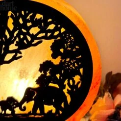 Elephant Sunset Salt Lamp 21 Elephant Sunset Salt Lamp -Home Decoration IMG E2962 faf09640 baf4 499a aa49 11eddcbf151d