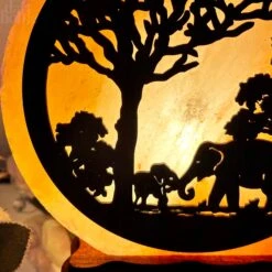 Elephant Sunset Salt Lamp 23 Elephant Sunset Salt Lamp -Home Decoration IMG E2964 6f7cea9e 7c09 46ca 8e6f f055afb3fbe9