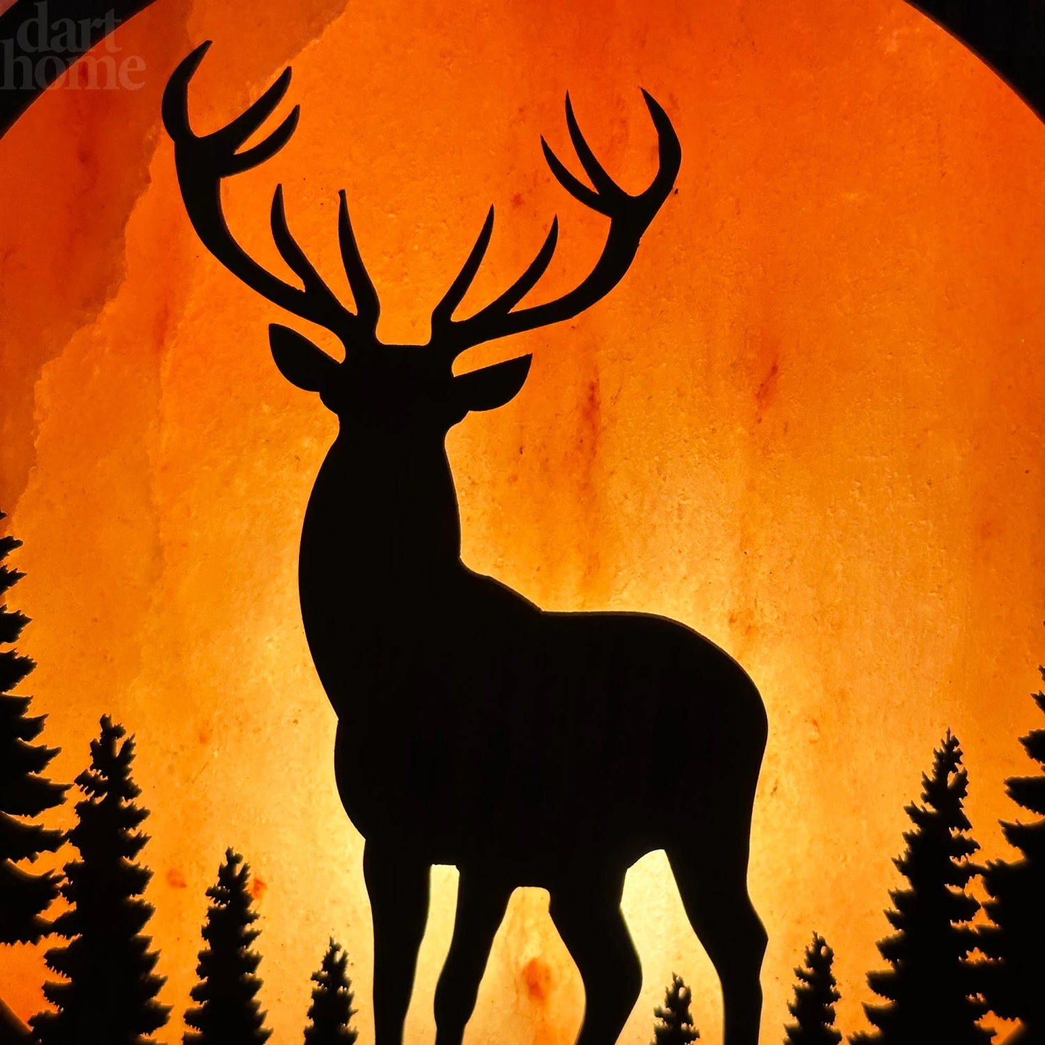 Winter Stag Salt Lamp 9 Winter Stag Salt Lamp - Image 9
