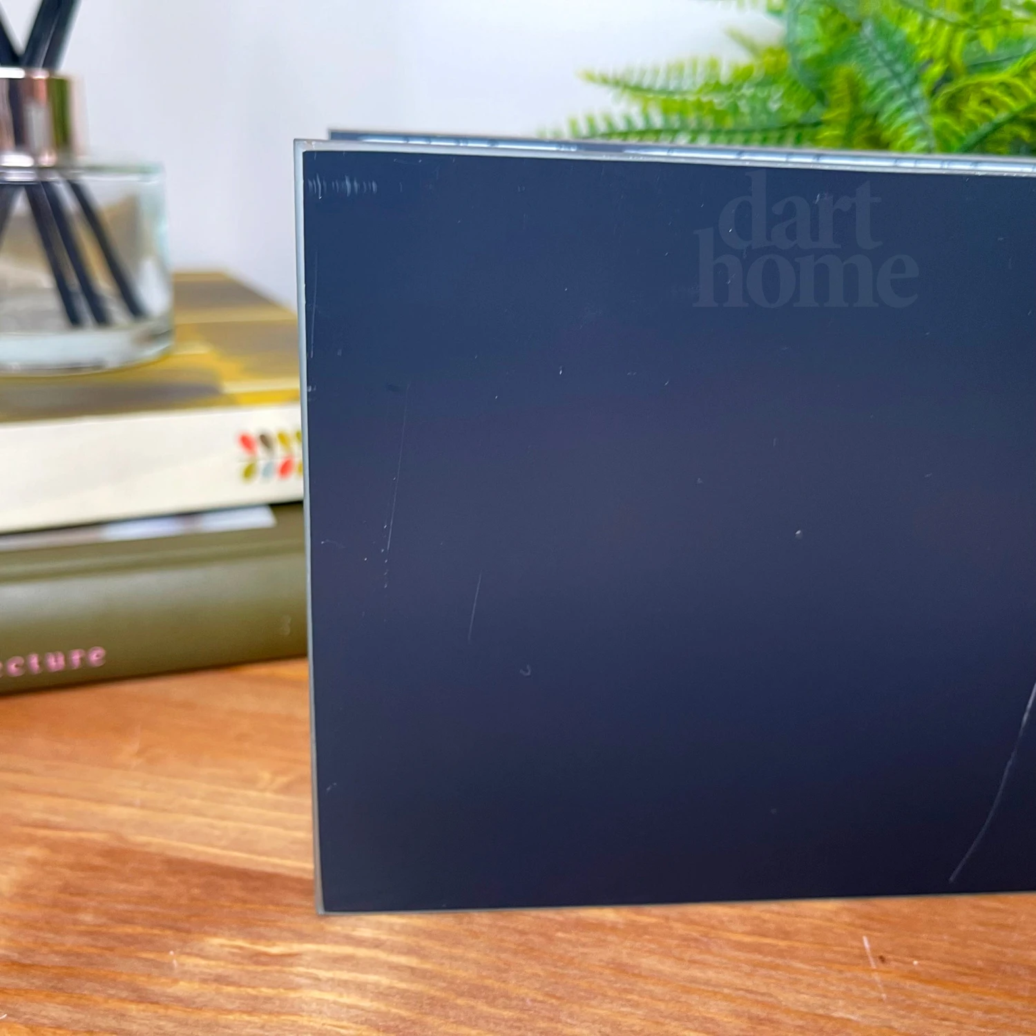 Glass Glitter Feather Double Tealight Holder 7 Glass Glitter Feather Double Tealight Holder - Image 7