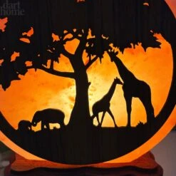 Safari Animal Himalayan Salt Lamp 16 Safari Animal Himalayan Salt Lamp -Home Decoration IMG E3083