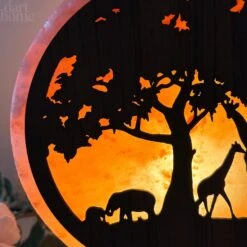 Safari Animal Himalayan Salt Lamp 18 Safari Animal Himalayan Salt Lamp -Home Decoration IMG E3085