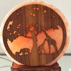 Safari Animal Himalayan Salt Lamp 25 Safari Animal Himalayan Salt Lamp -Home Decoration IMG E3092